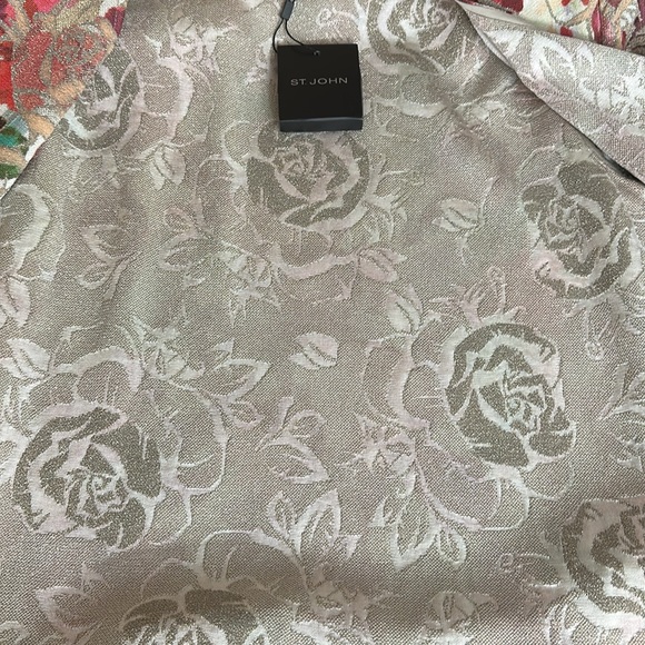 St. John Floral Print New w Tags - Picture 7 of 9